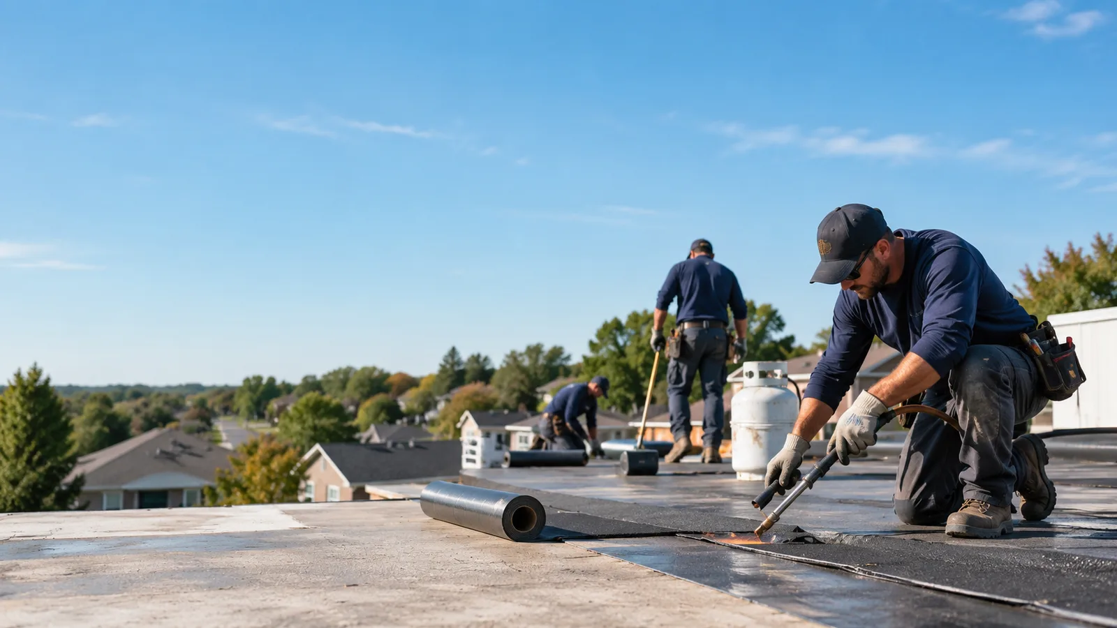 Flat Roof Leak Repair providers in Absaraka, ND
